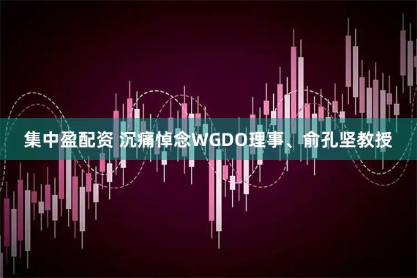 集中盈配资 沉痛悼念WGDO理事、俞孔坚教授